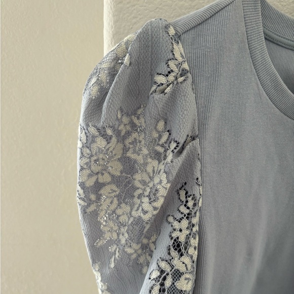 Anthro Dolan puffed sleeves top - Picture 6 of 9